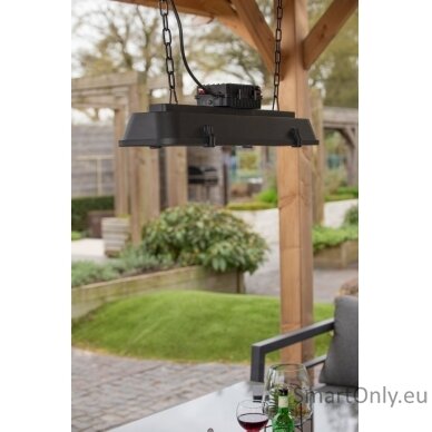 SUNRED Heater RD-DARK-VIN25H, Dark Vintage Hanging  Infrared, 2500 W, Black, IP44 6