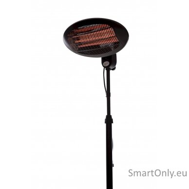 SUNRED Heater SMQ2000A, Elekra Quartz Standing Infrared, 2000 W, Black, IP34 1