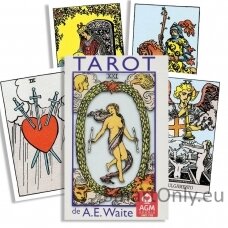 Tarot de A.E. Waite Tarot kortos Portugališkas leidimas Kišeninis variantas AGM