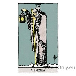 Tarot de A.E. Waite Tarot kortos Portugališkas leidimas Kišeninis variantas AGM 1