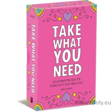 Take What You Need Affirmation kortos Andrews Mcmeel Publishing 1