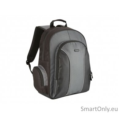 Targus | Essential Laptop Backpack | Backpack | Black/Grey 2