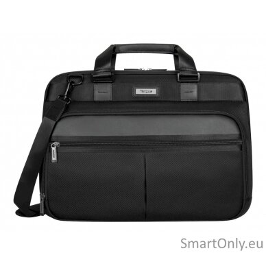 Targus Mobile Elite Topload Fits up to size 15.6-16 ", Briefcase, Black, Shoulder strap 1