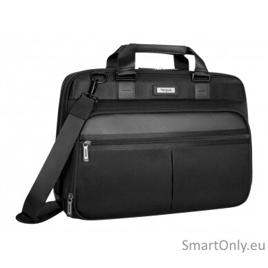 Targus Mobile Elite Topload Fits up to size 15.6-16 ", Briefcase, Black, Shoulder strap 2