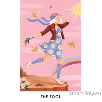 Tarot cards of Modern Goddesses kortos Rockpool 5