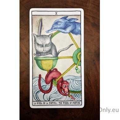 Tarot Cats kortos Fournier 3