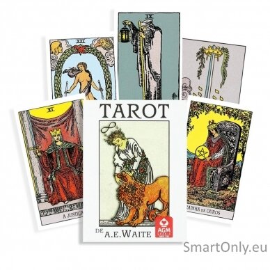 Tarot de A.E. Waite Tarot kortos Portugališkas leidimas AGM