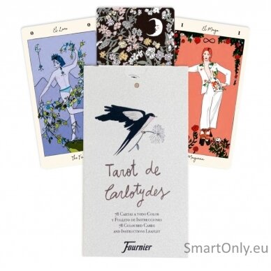 Tarot De Carlotydes taro kortos Fournier