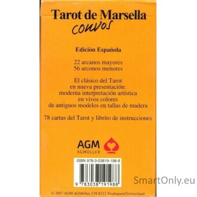 Tarot De Marsella Convos kortos Spanish Edition AGM 1