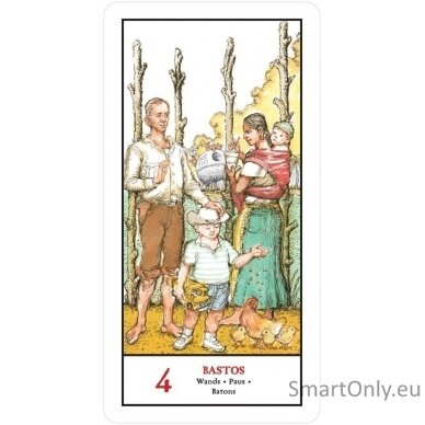 Tarot neocolonial de las Americas kortos U.S. Games Systems 4