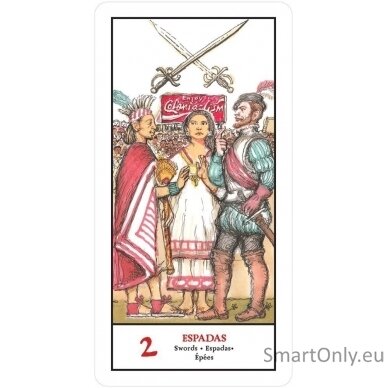 Tarot neocolonial de las Americas kortos U.S. Games Systems 5