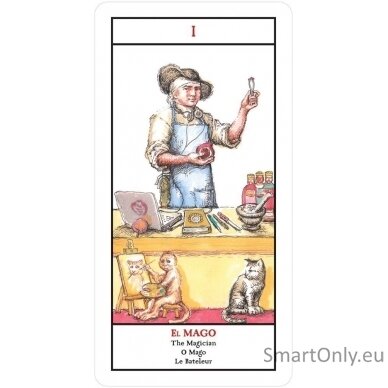 Tarot neocolonial de las Americas kortos U.S. Games Systems 1