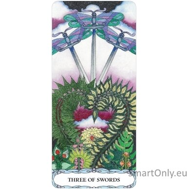 Tarot of a Moon Garden Borderless kortos US Games Systems 4