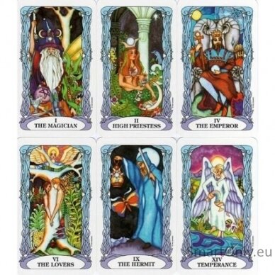 Tarot Of A Moon Garden kortos US Games Systems 4