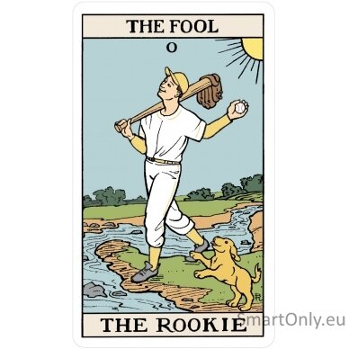 Tarot of Baseball kortos ir knyga US Games Systems 9