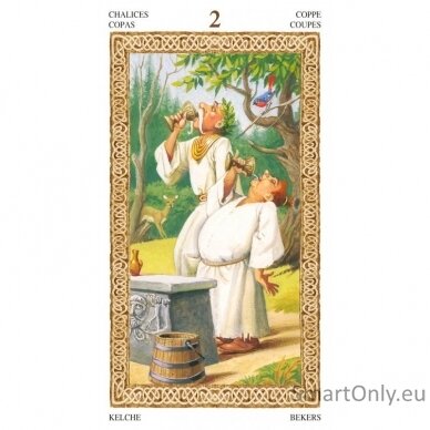 Tarot Of Druids kortos Lo Scarabeo 1