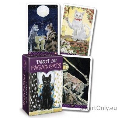 Tarot of Pagan Cats Mini kortos Lo Scarabeo 5