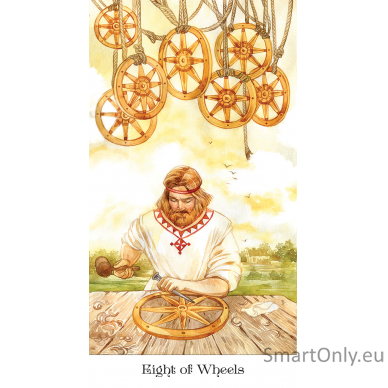 Tarot of the Golden Wheel kortos US Games Systems 4