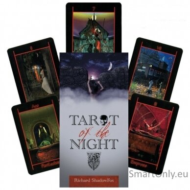 Tarot of the Night kortos Schiffer Publishing