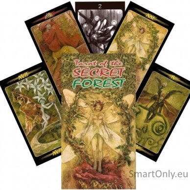 Tarot Of The Secret Forest kortos Lo Scarabeo