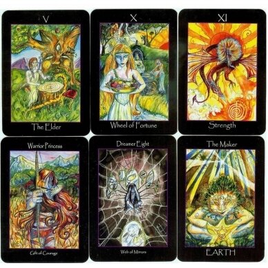 Tarot of the Sidhe kortos Schiffer Publishing 6