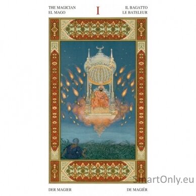 Tarot Of The Thousand And One Nights kortos Lo Scarabeo 5