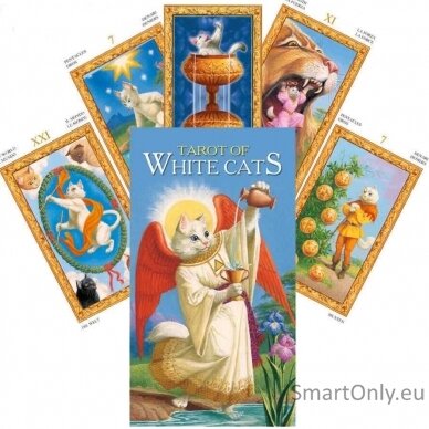 Tarot Of White Cats kortos Lo Scarabeo