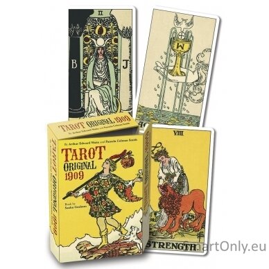 Tarot Original 1909 Kit kortos ir knyga Lo Scarabeo 2