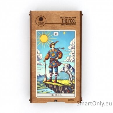 Tarot: The Fool Dėlionė Iš Medžio (250 detalių) Fantasy Puzzles 3