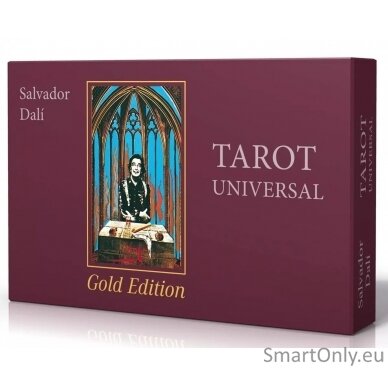 Tarot Universal Salvador Dali Gold edition taro kortos AGM