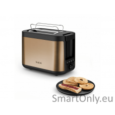 Tefal Coppertinto TT430G10 Toaster, 850 W, black/copper, Gold