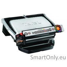 TEFAL | GC716D12 | OptiGrill+ + Waffle plate set | Electric Grill | 2000 W | Silver