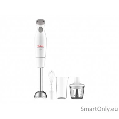 TEFAL Blender Easychef HB453138 Hand Blender 450 W Number of speeds 2 Turbo mode Chopper White 1