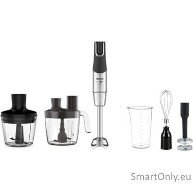 TEFAL Blender Infinity Force Pro 5in1 HB95LD38 Hand Blender 1200 W Number of speeds Variable Black/Stainless steel