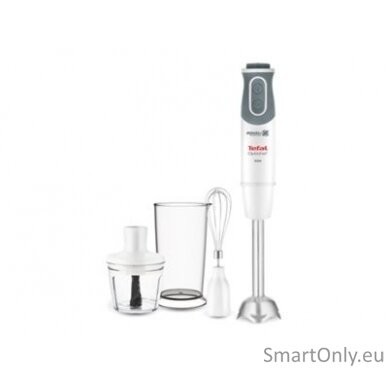 TEFAL Blender Optichef 3-in-1 HB643138 Hand Blender 800 W Number of speeds 20 Turbo mode Chopper White/Grey 2