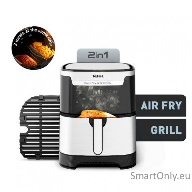 Tefal Easy Fry & Grill XXL Fryer, Black/Stainless Steel 4