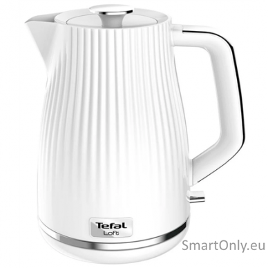 TEFAL | Electric Kettle | KO250130 | Electric | 2400 W | 1.7 L | Plastic | 360° rotational base | White