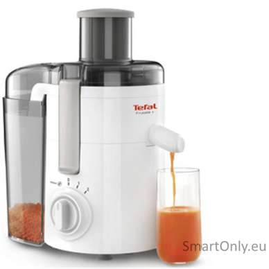 TEFAL | Juicer | ZE370138 Fruitelia Plus | White/Pepper | 350 W | Number of speeds 2 + Pulse 4