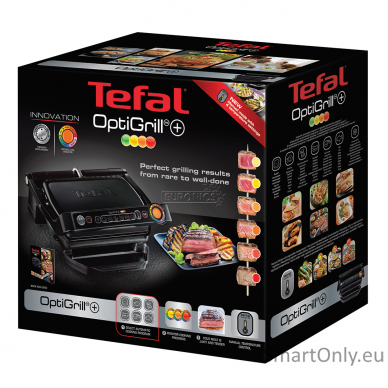 TEFAL OptiGrill+ GC712834 Contact grill 2000 W Black 2