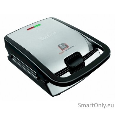 TEFAL SW852D12 Sandwich Maker 700 W Number of plates 2 Number of pastry 2 Stainless steel 4