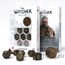 The Witcher kauliukų rinkinys Vesemir The Sword Master Qworkshop