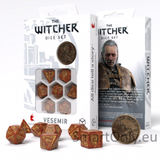 The Witcher kauliukų rinkinys Vesemir - The Wise Witcher Q-workshop