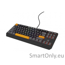 THOR 230 | Mechanical Gaming Keyboard | Wired | US | Anchor Gray Positive | USB Type-A | Outemu Red