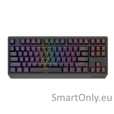 THOR 230 | Mechanical Gaming Keyboard | Wireless | US | Black | 2.4 GHz, Bluetooth, USB | Outemu Silent Lemon