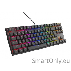 THOR 303 | Mechanical Gaming Keyboard | Wired | US | Black | USB Type-A | Outemu Peach Silent