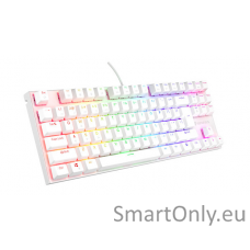 THOR 303 | Mechanical Gaming Keyboard | Wired | US | White | USB Type-A | Outemu Peach Silent