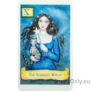 The modern wiccan box of spells cards burtų kortos Schiffer Publishing 5