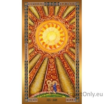 The Byzantine Tarot kortos ir knyga Schiffer Publishing 6