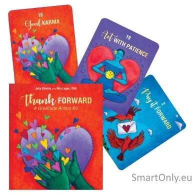 Thank Forward A Gratitude Action Kit kortos Schiffer Publishing