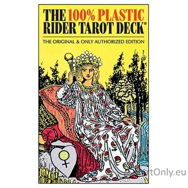 The 100 percent Plastic Rider Tarot kortos US Games Systems 3